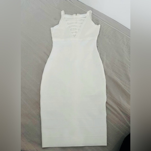 SOLD Beautiful White Bandage Dress by Marciano - Picture 1 of 4